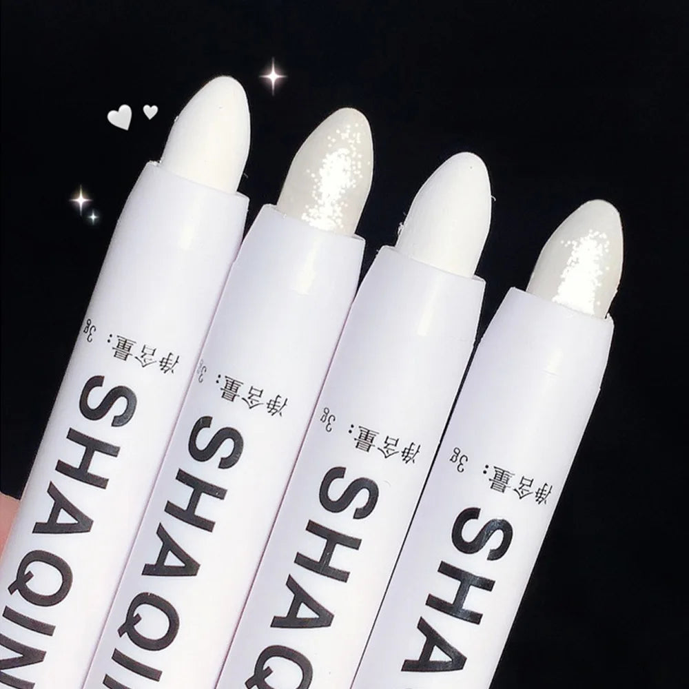 Lápiz Sombra Matte + Delineador Blanco Shimmer