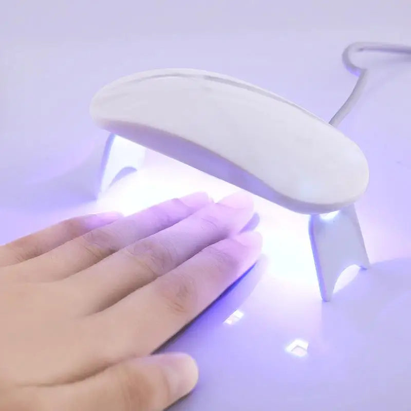 Lámpara UV/LED Portátil Recargable para Uñas
