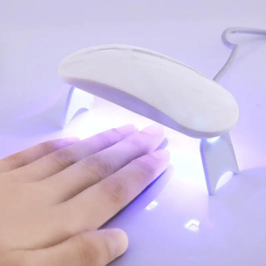 Lámpara UV/LED Portátil Recargable para Uñas