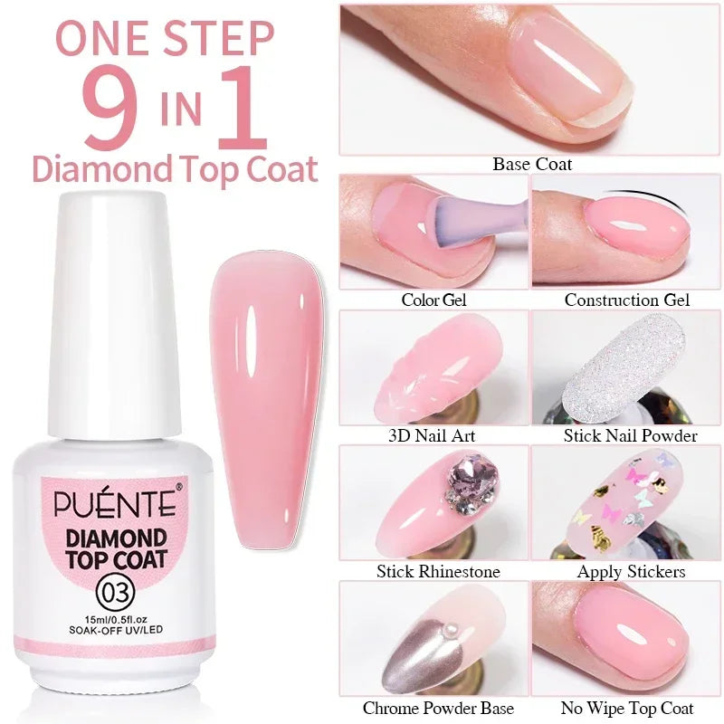 Pegamento Gel para Extensiones de Uñas 15ml