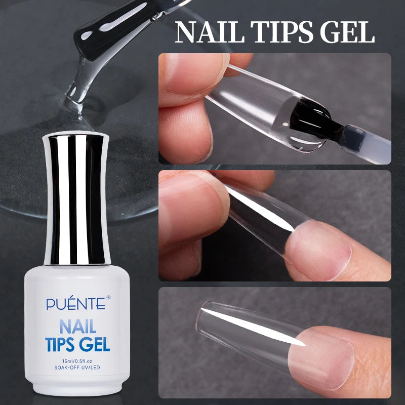 Pegamento Gel para Extensiones de Uñas 15ml