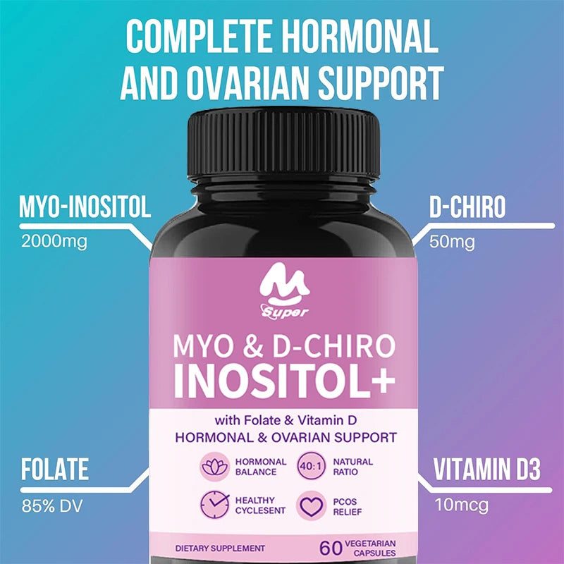 Inositol con Ácido Fólico y Vitamina D