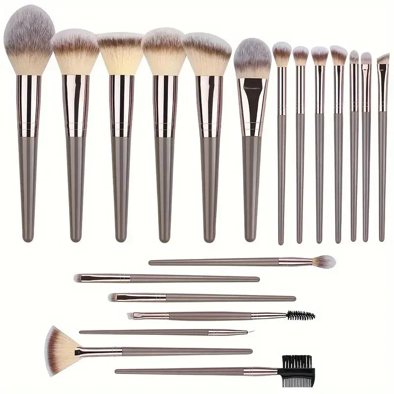 Set de Brochas Profesionales de Maquillaje