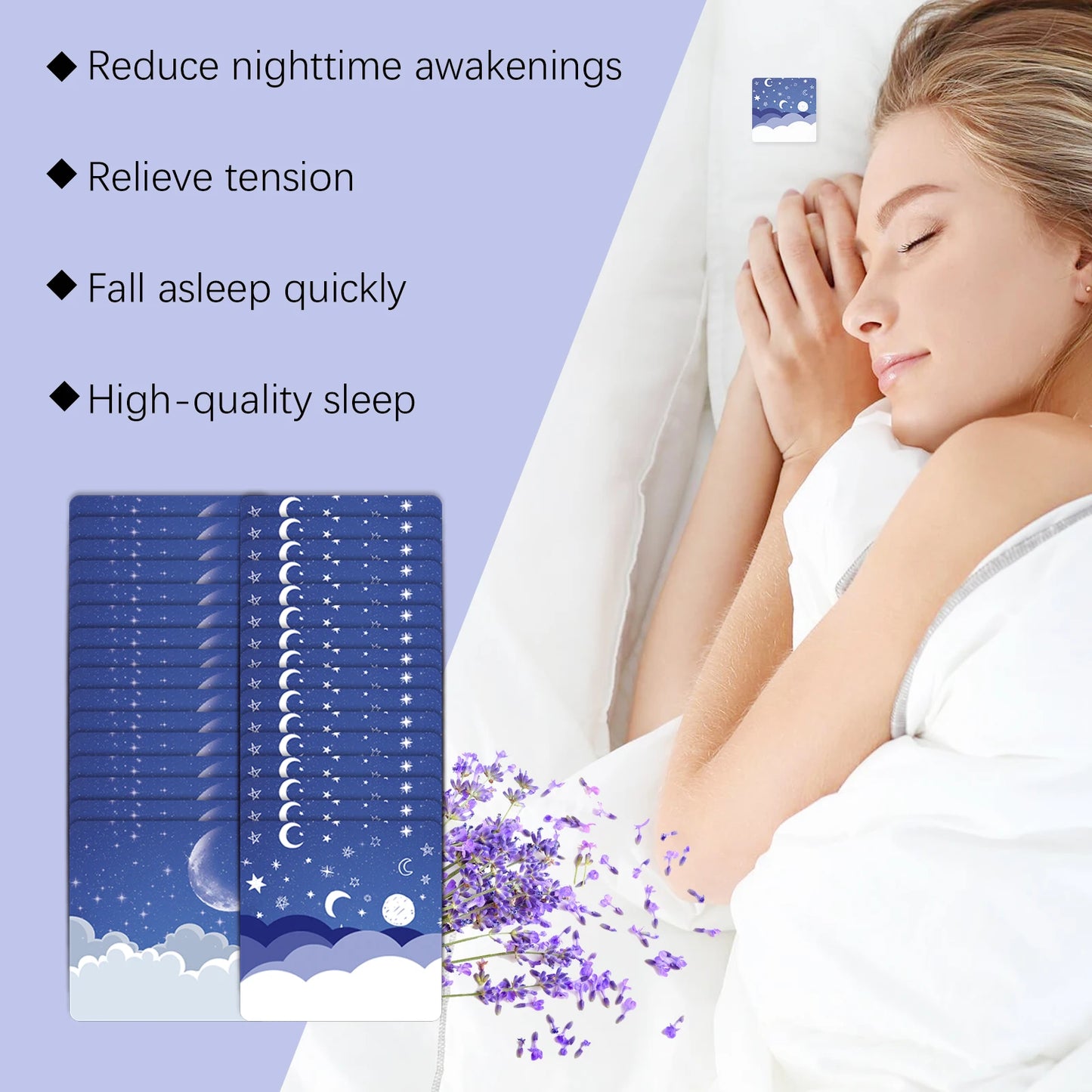 Parches para dormir Woodsleep