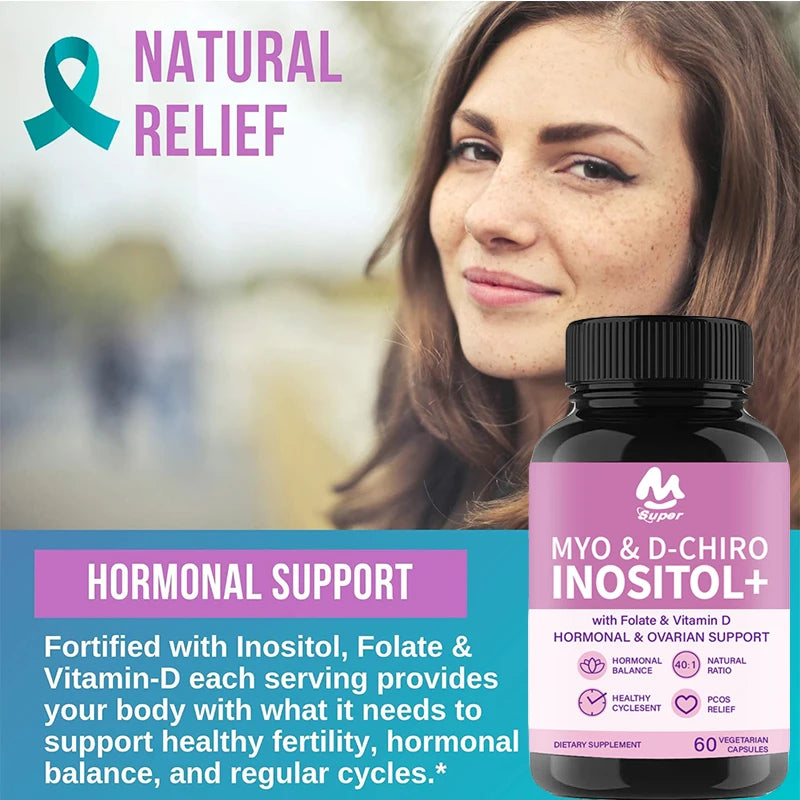 Inositol con Ácido Fólico y Vitamina D