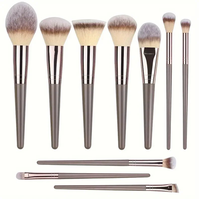 Set de Brochas Profesionales de Maquillaje