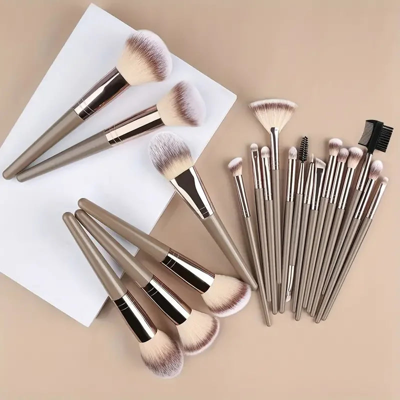 Set de Brochas Profesionales de Maquillaje