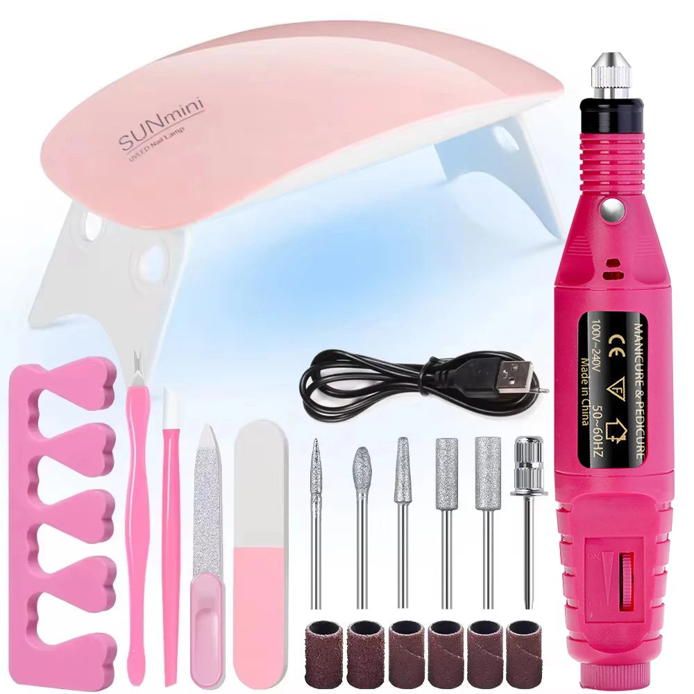 Kit Profesional Torno + Lámpara UV/LED LINMANDA