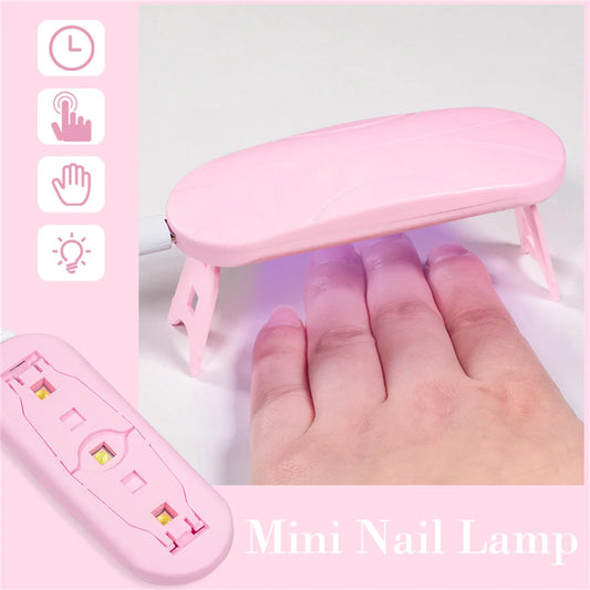Lámpara UV/LED Mini para Uñas LULAA 6W
