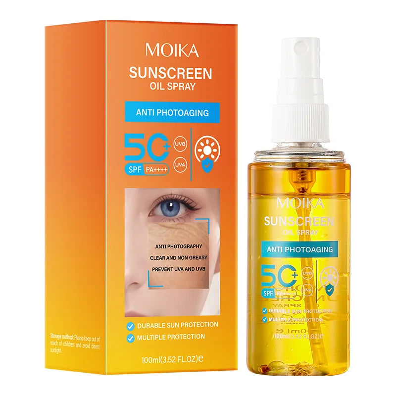 Protector Solar en Spray Hidratante y Ligero