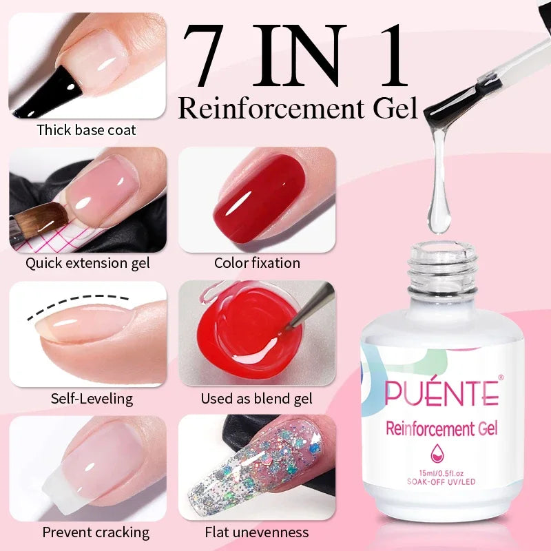 Pegamento Gel para Extensiones de Uñas 15ml