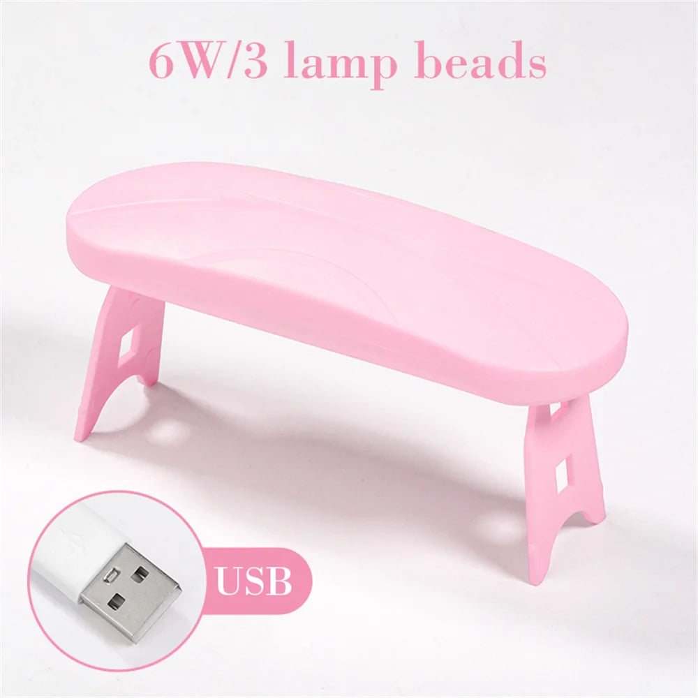 Lámpara UV/LED Mini para Uñas LULAA 6W