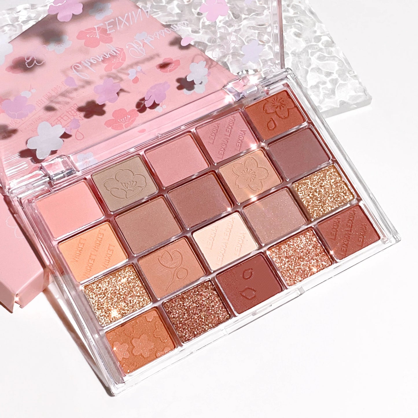 Paleta de Sombras 20 Colores Tonos Café