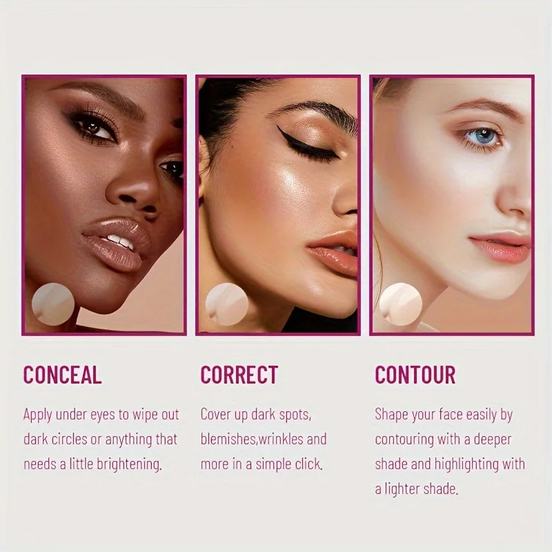 Corrector Líquido Hidratante con Esponja