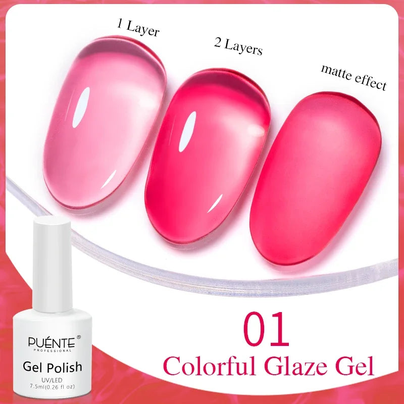Pegamento Gel para Extensiones de Uñas 15ml