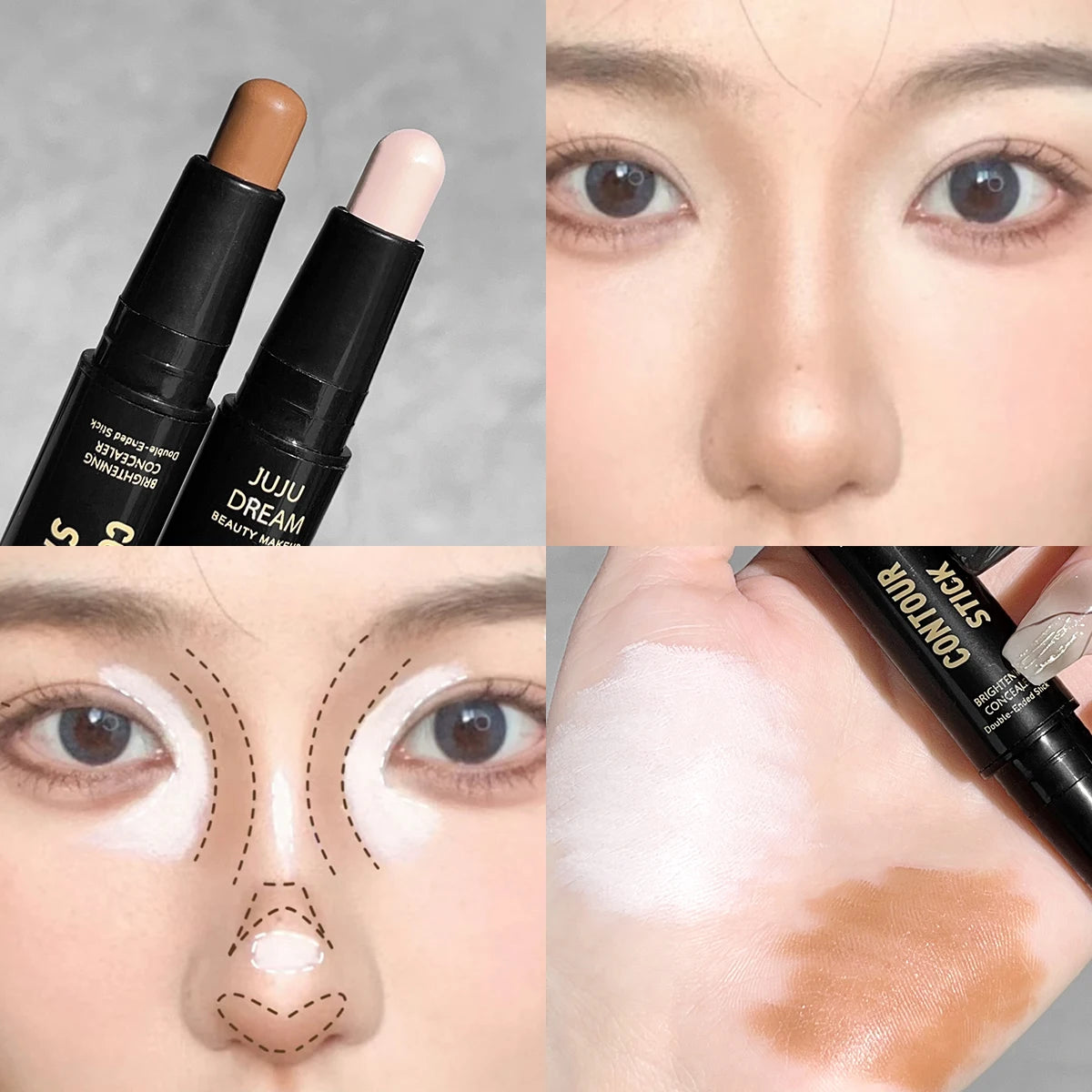 Contorno Doble Punta – Corrector y Contouring