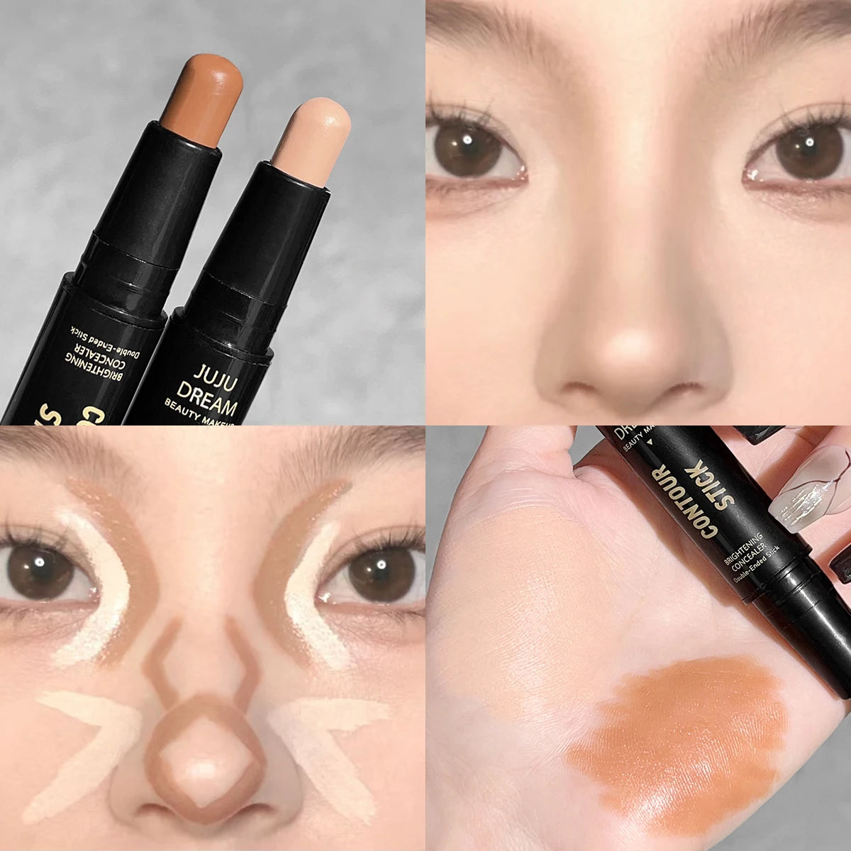 Contorno Doble Punta – Corrector y Contouring