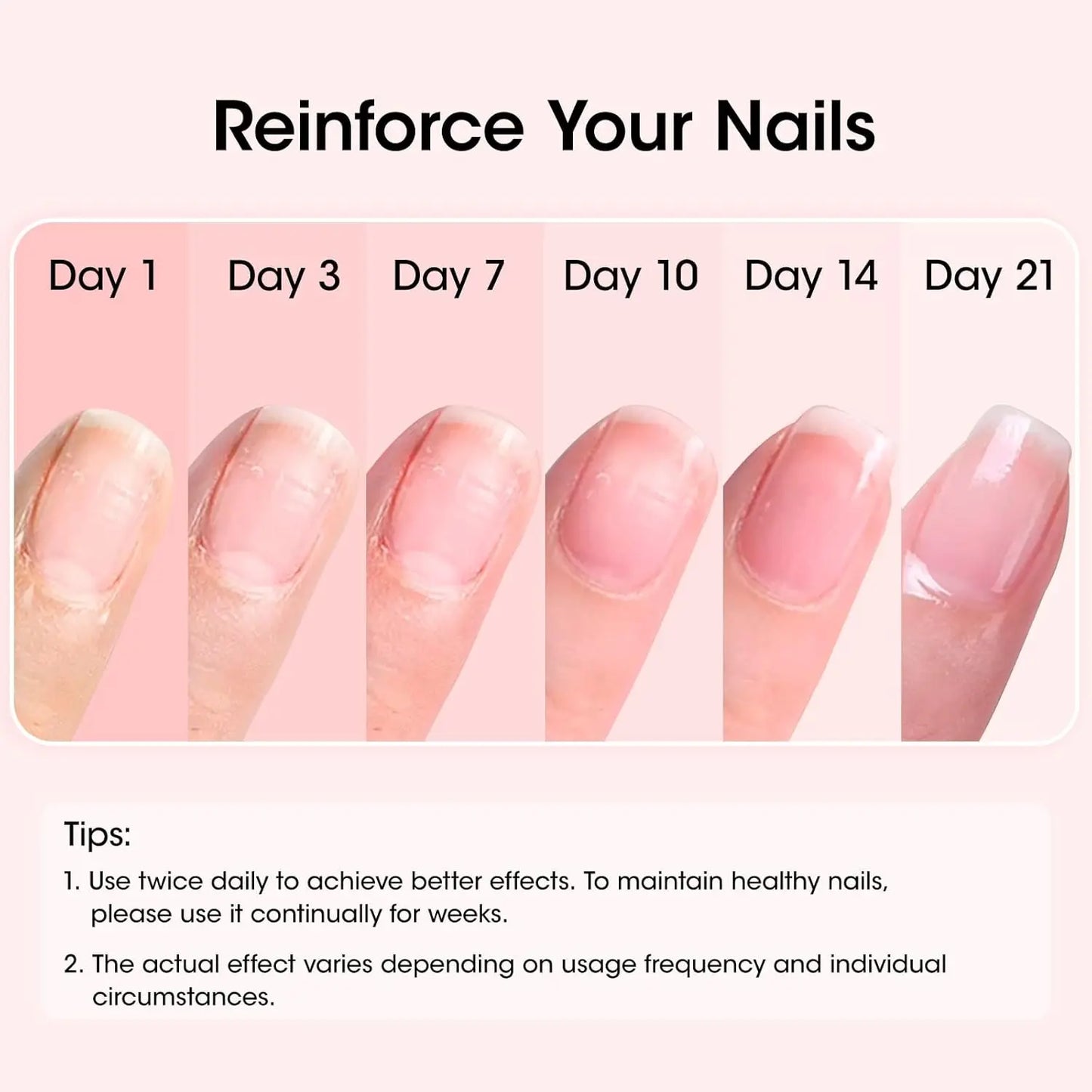Sérum Reparador de Uñas 8 en 1 con Keratina