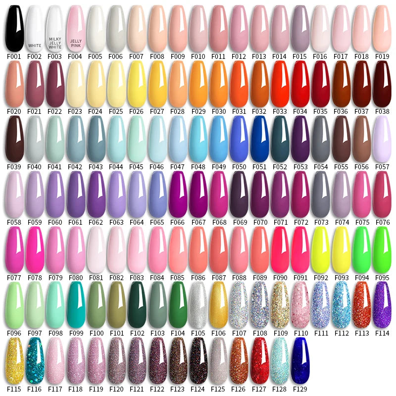 Kit de Esmaltes Gel Rosa LILYCUTE x6