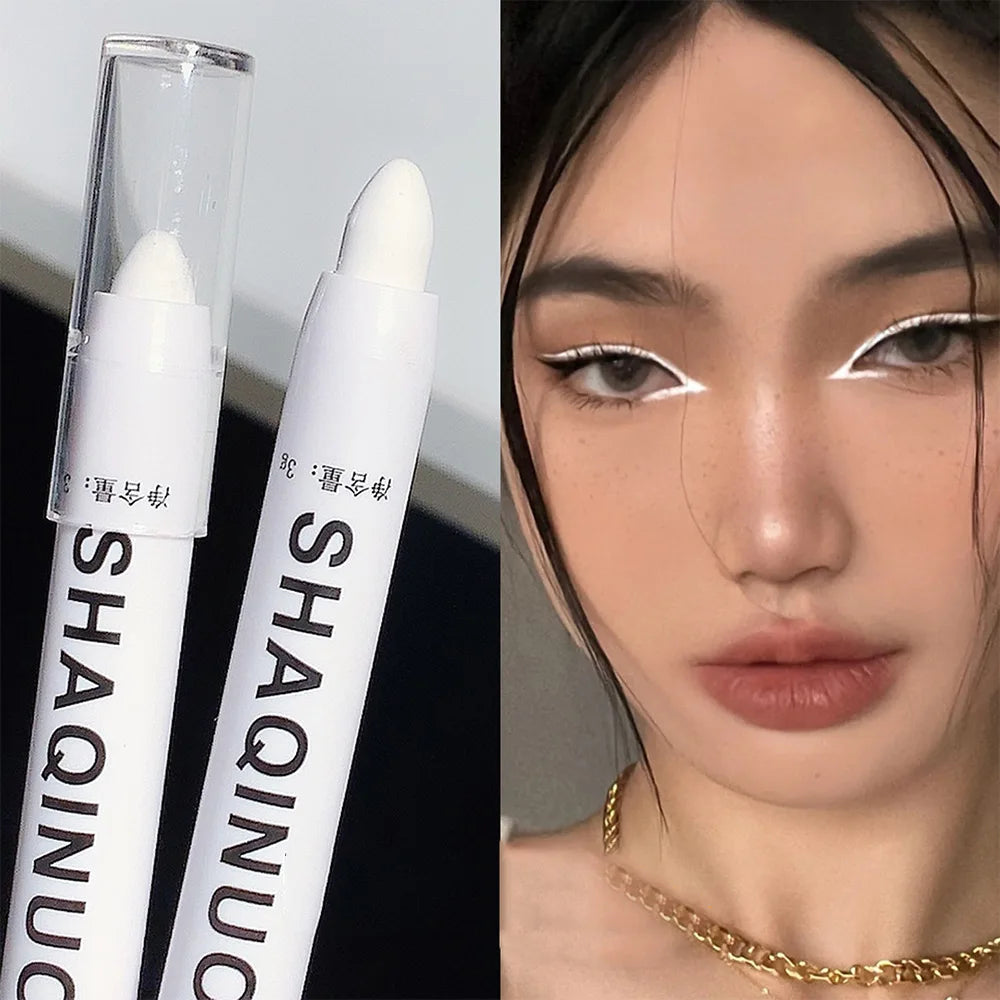 Lápiz Sombra Matte + Delineador Blanco Shimmer