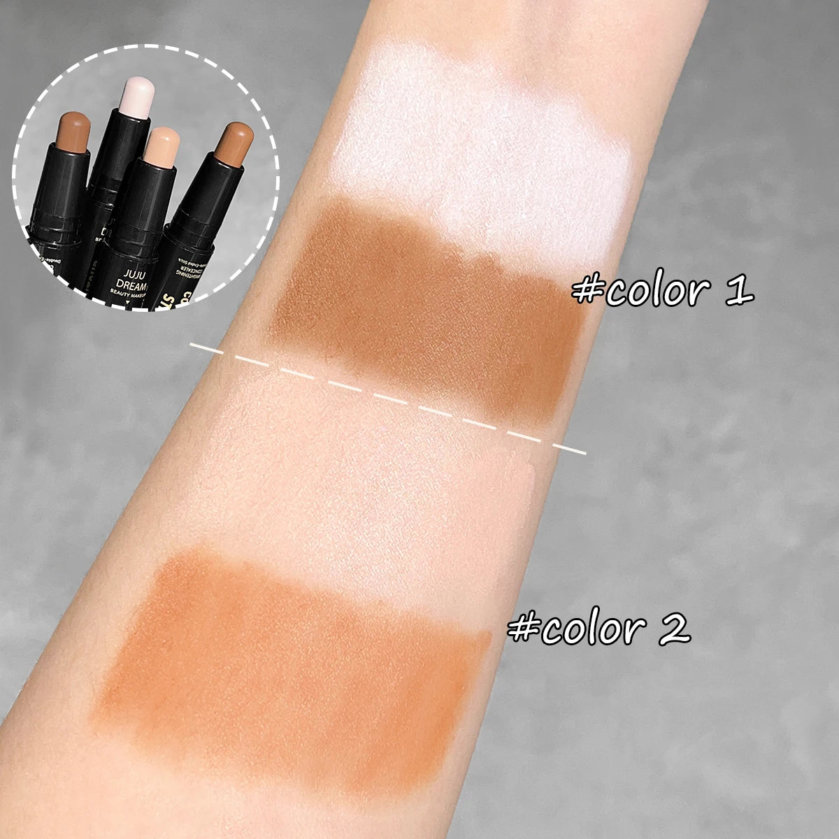 Contorno Doble Punta – Corrector y Contouring