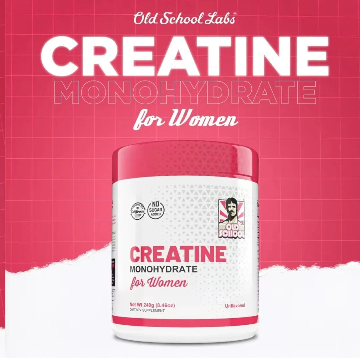 Creatina Monohidrato para Mujeres 240g