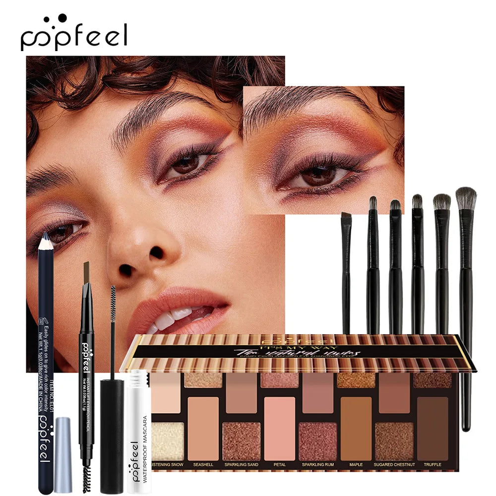 Kit Completo de Maquillaje POPFEEL All-in-One