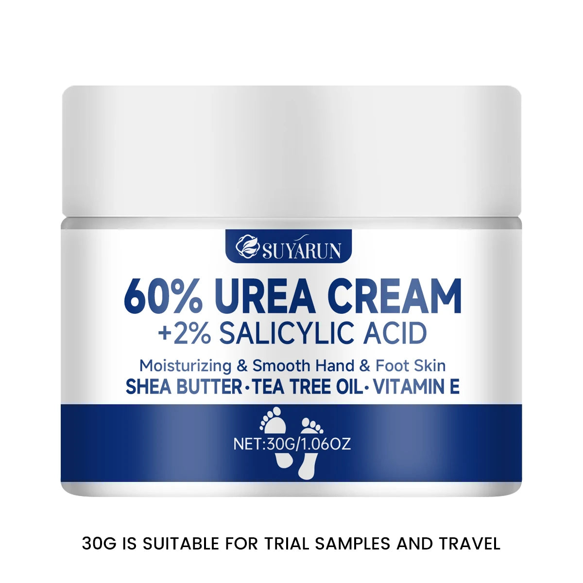 Crema de Urea 60% para Talones Agrietados