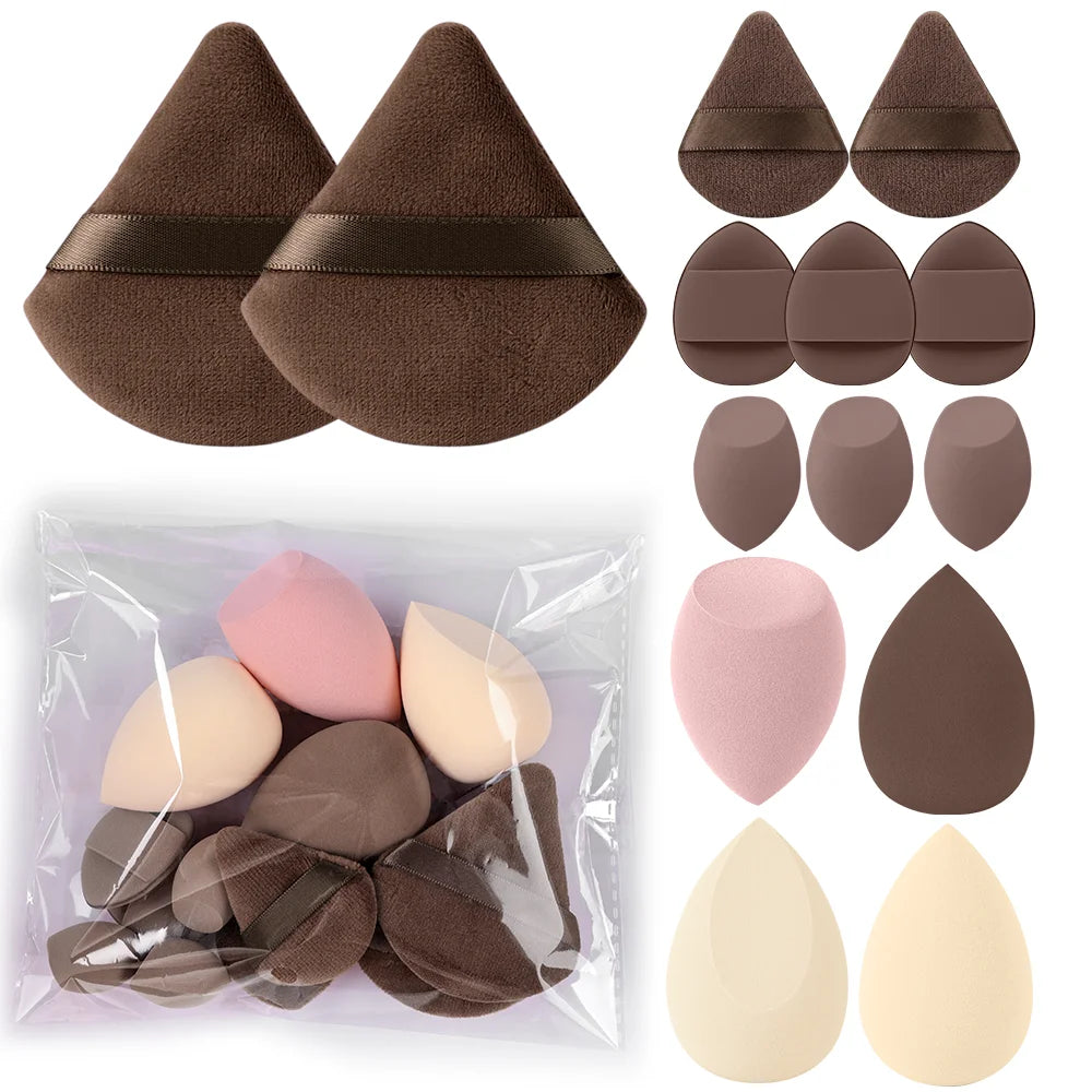 Set de Brochas Profesionales de Maquillaje