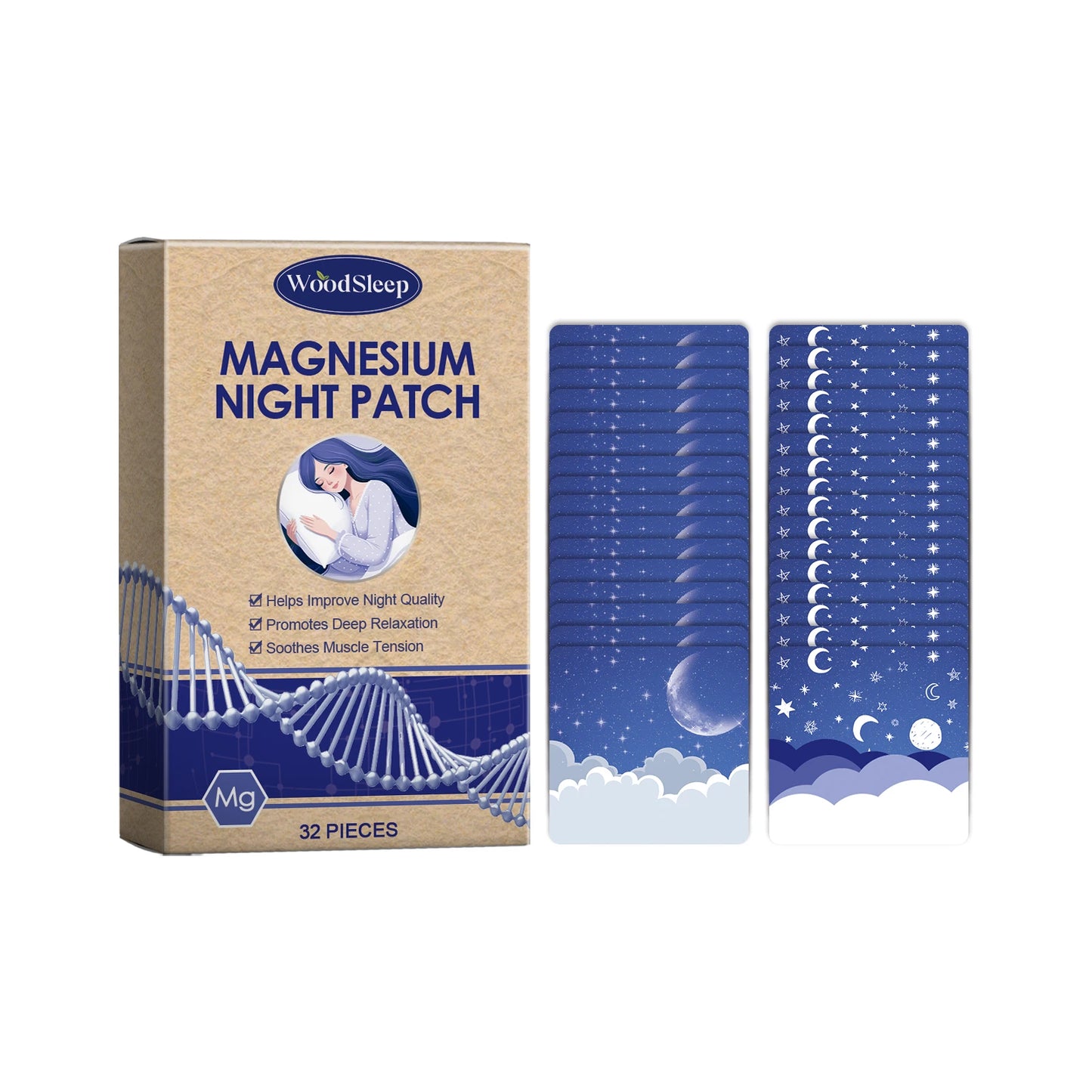 Parches para dormir Woodsleep
