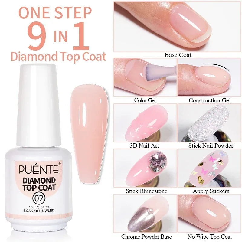 Pegamento Gel para Extensiones de Uñas 15ml