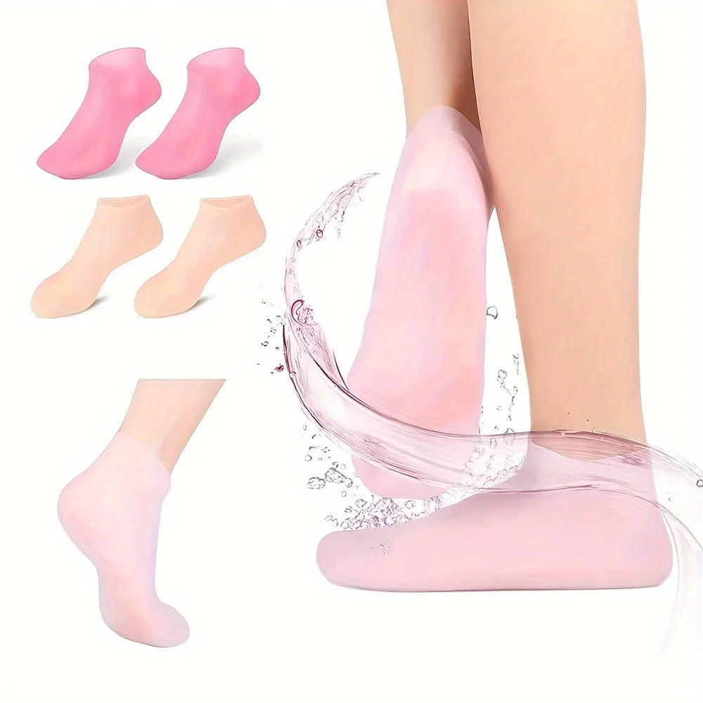 Calcetines de Silicona Hidratantes para Pies
