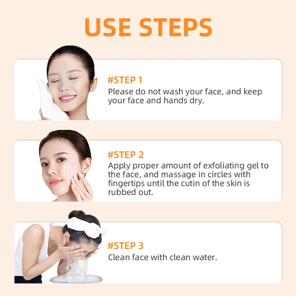 Gel Exfoliante de Naranja Iluminador 50g