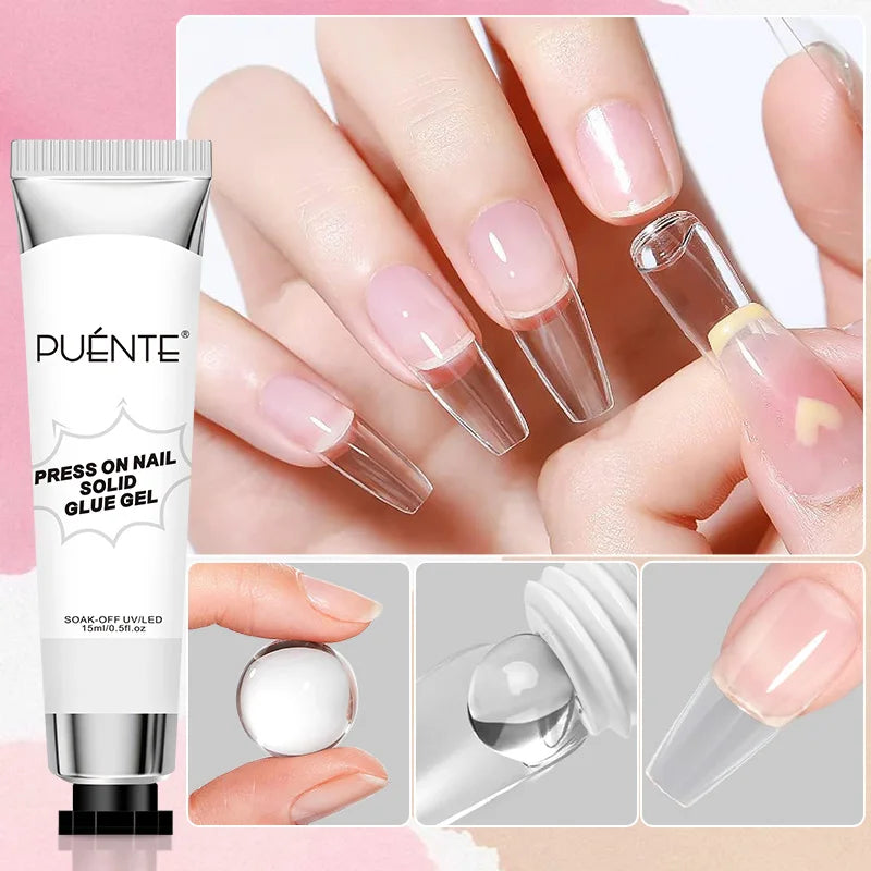 Pegamento Gel para Extensiones de Uñas 15ml