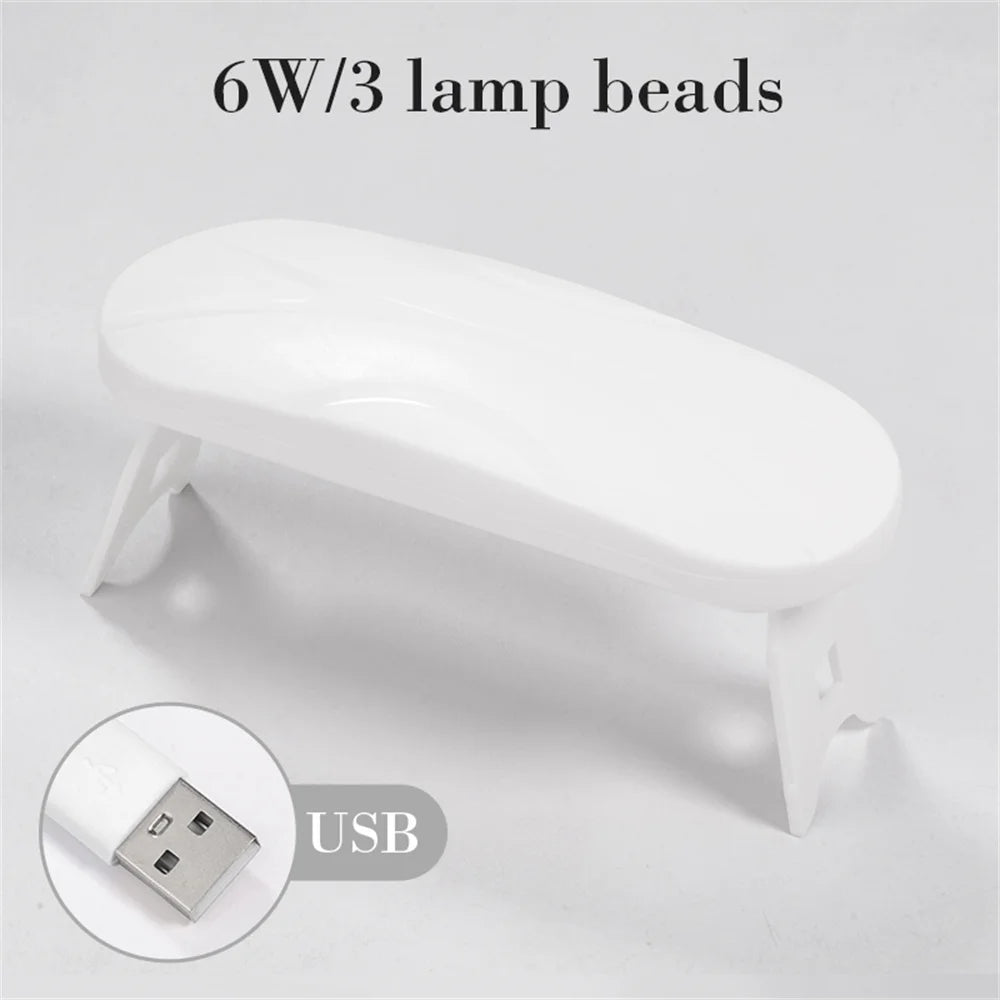 Lámpara UV/LED Mini para Uñas LULAA 6W