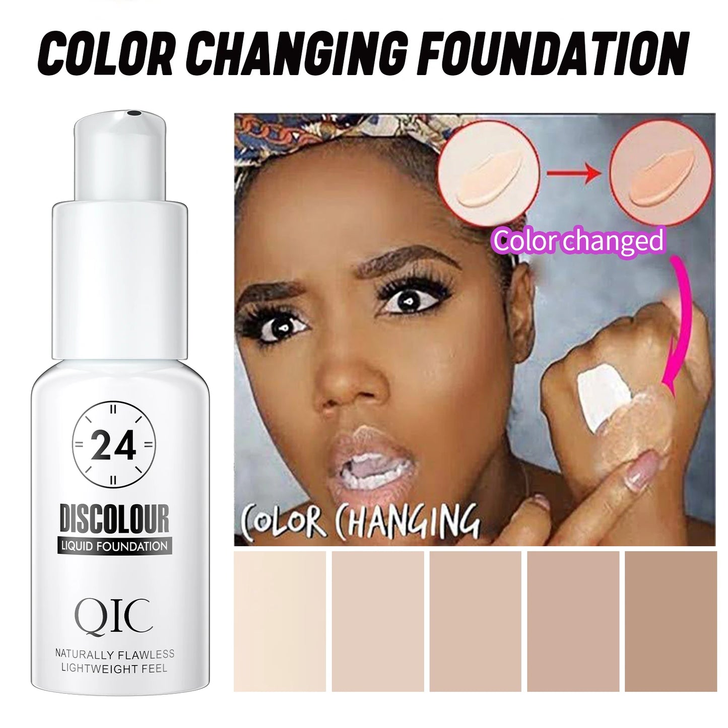 Base Líquida Magic Color Changing Matte
