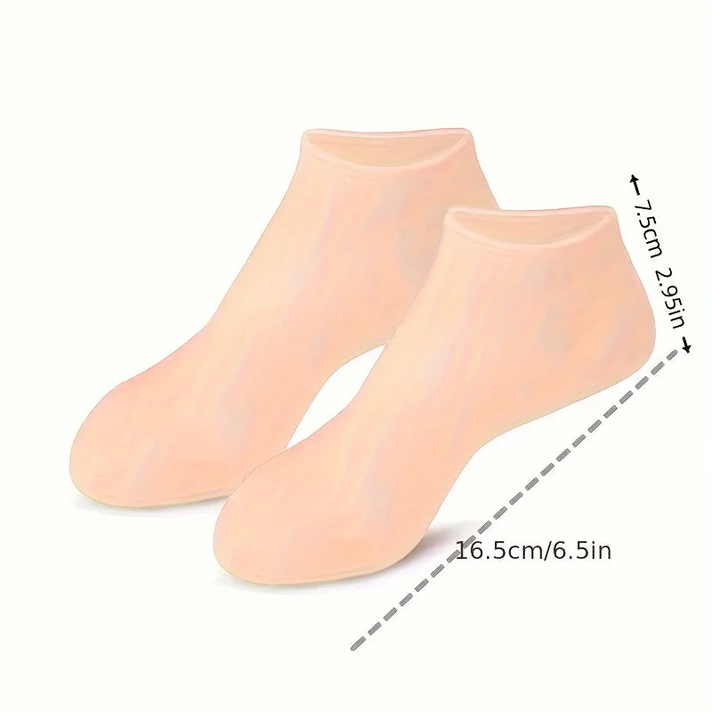 Calcetines de Silicona Hidratantes para Pies