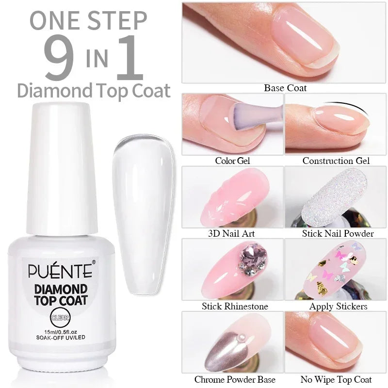 Pegamento Gel para Extensiones de Uñas 15ml