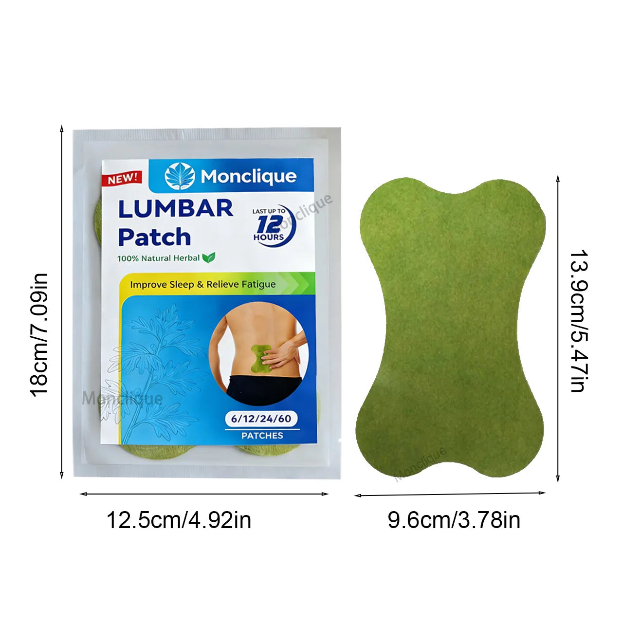 Parche de Masaje Lumbar y Cervical
