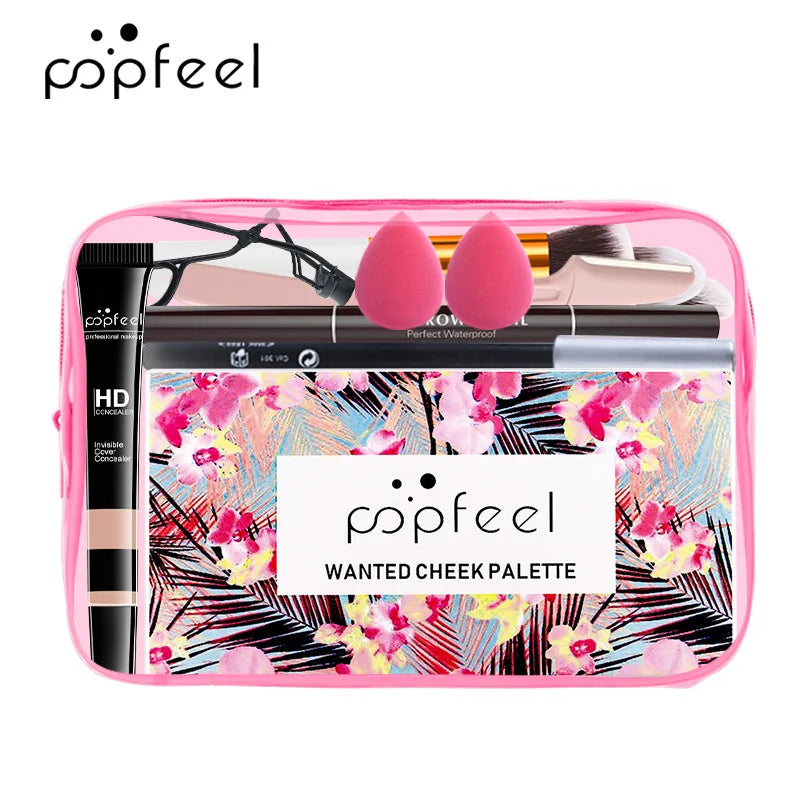 Kit Completo de Maquillaje POPFEEL All-in-One