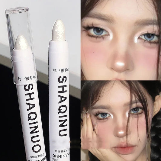 Lápiz Sombra Matte + Delineador Blanco Shimmer