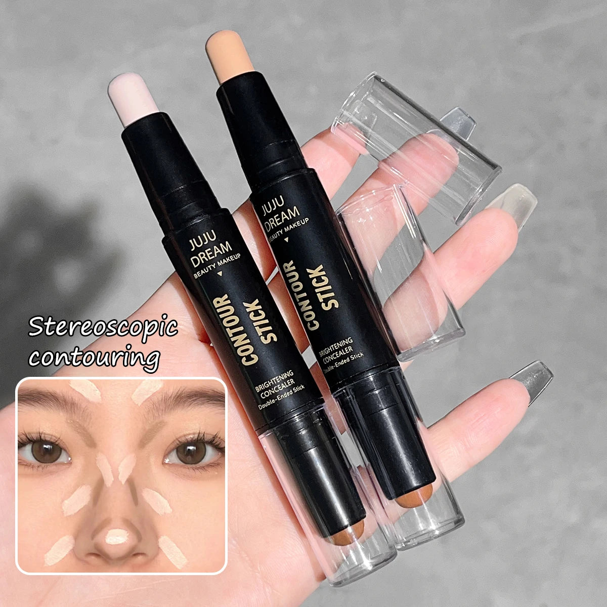 Contorno Doble Punta – Corrector y Contouring