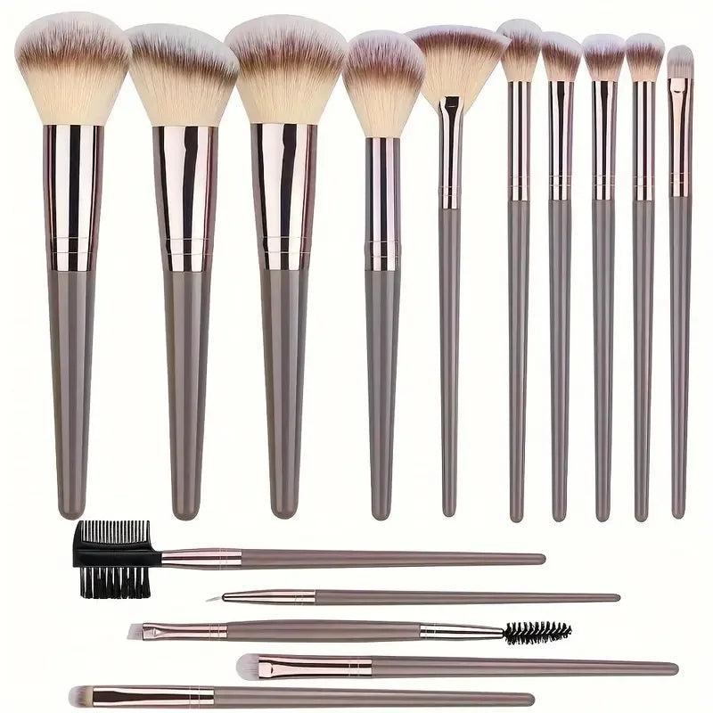 Set de Brochas Profesionales de Maquillaje